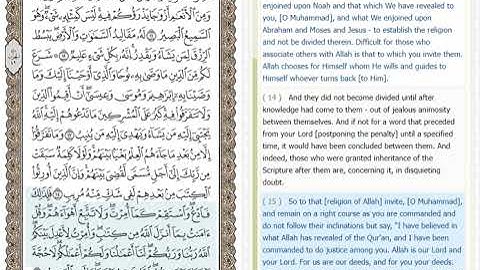 The Holy Quran القران الكريم الجزء 25 ياسر سلامة Part 25 with easy interpretation in English