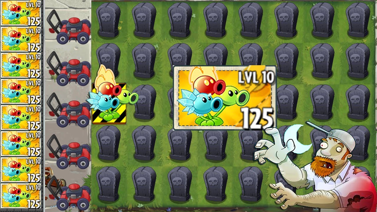 PvZ 2 Best FREE Plant Attack All Gargantuar Zombies Fight! - PvZ 2 ...
