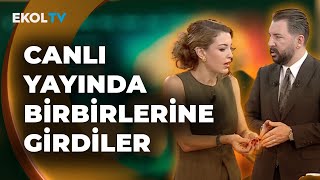 Nagehan Alçı Ve Ferhat Murat Canlı Yayında Birbirine Girdi