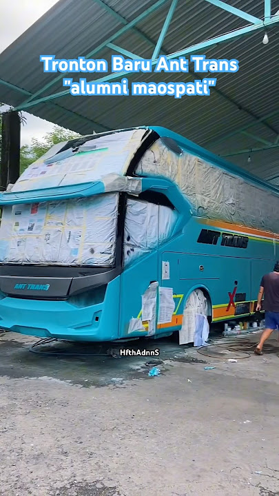 Tronton Baru Ant Trans 'alumni maospati' #anttrans #bus #pariwisata #tronton #exstj #busindonesia