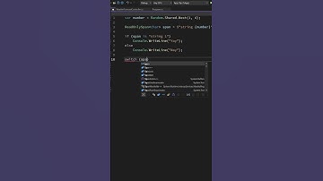 .NET 7 - Pattern Matching With Spans #shorts
