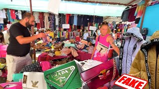 ANTALYA LARA BIG & CHEAP BAZAAR on Saturday SIRINYALI SOSYETE PAZARI #turkey #antalya #bazaar #Lara