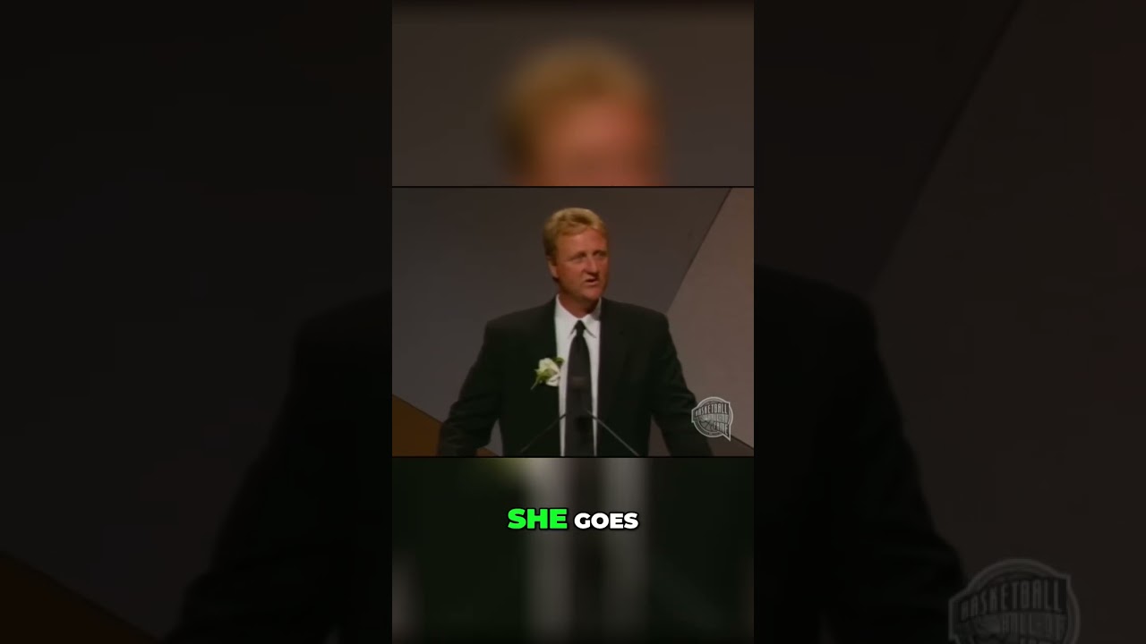 Larry Bird's Heartfelt Hall of Fame Speech: Mom's Proud Words 