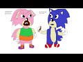 Amy Rose accuses Sonic for stealing her chili dog (My Voice) Art Comic Dub by JAE (AAP)