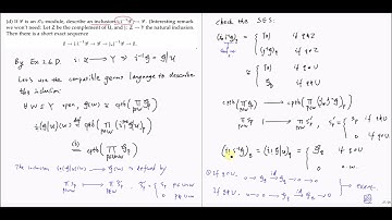 2.6 the inverse image sheaf (i) an occasional left adjoint to the inverse image part II