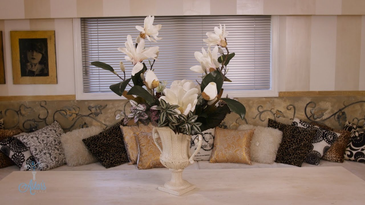 Arranging Magnolia Into A Classic Urn Floristry Tutorial