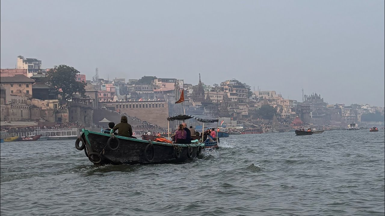 Varanasi_Boat_Riding ||  বারাণসীর গঙ্গায় নৌকাভ্রমণ ||