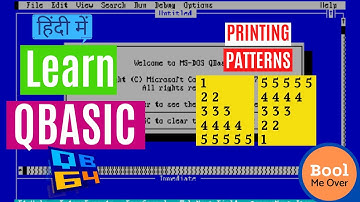 Qbasic Program to print Pattern - Part 1 || Hindi