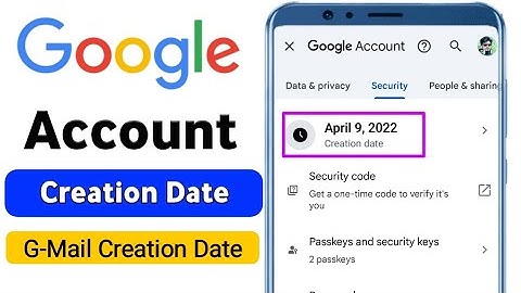 How To Know Creation Date Of Gmail Account||Gmail Account Kab Banaya Kaise Pata Kare