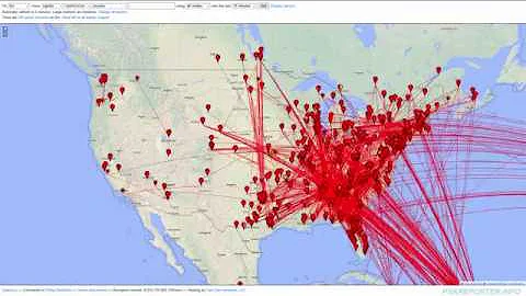 6m Propagation (PSKReporter) Timelapse - 30 July to 4 August 2019