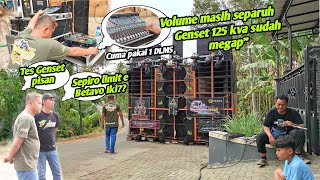 Memed Srukk nggeduk,Bos Genset kepo seberapa limit speaker Betavo kok genset 125 kva sampai Ngebul