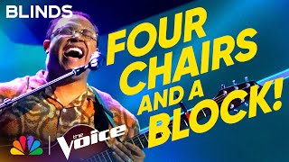 NOIVAS' Powerful Performance of 'A Change Is Gonna Come' | The Voice Blind Auditions | NBC