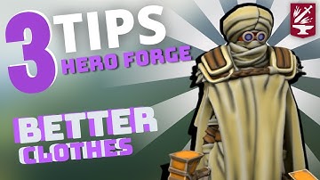 3 Underrated Tips to better clothe your Hero Forge Miniatures