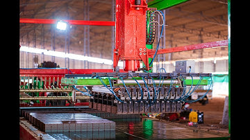 Fully Automatic Robotic brick Stacker Phone  +91 99420 04299 @AIKONMACHINERIES #coimbatore