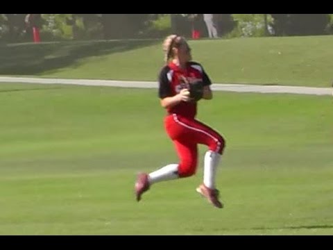 Center Field Crow Hop Play @ Plate vs OC Kaos TCS Travel Softball ...