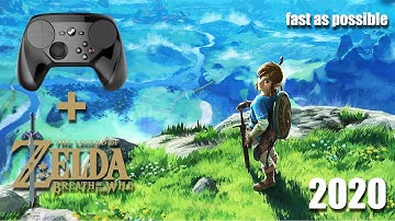 Tutorial for how to set up steam controller in Zelda BOTW