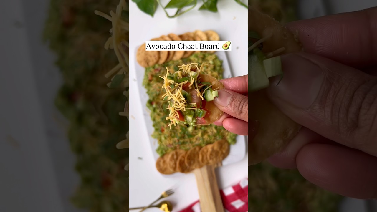 Avocado Chaat Board - Diwali Recipes Episode 1 🥑