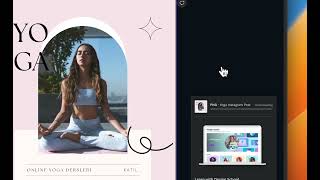 Yoga Promo Templates compatible for Canva! 🧘‍♀️ screenshot 2