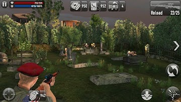 Frontline Commando: D-Day Gameplay | Map : - Omaha | Mission : - 6 ( Omaha : D-Day 2015Z )