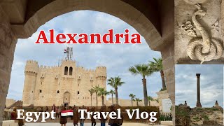 Travel vlog - Top things to see in Alexandria 🇪🇬 Egypt | Day trip from Cairo | Egypt travel guide 11