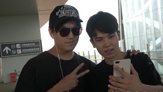 迪玛希Dimash arriving at Beijing Daxing Airport from Yibin 04.09.23【 4K - Full video】