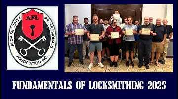 Inside ALOA’s Fundamentals of Locksmithing Class: Locksmith Interviews