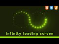 How To Make (Infinity Loading Screen) | HTML, CSS Tutorial + (Free Code)