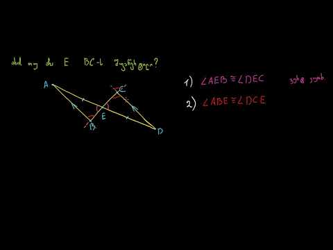 გეომეტრიული დამტკიცება: შუაწერტილი