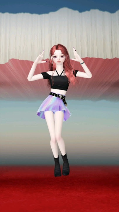 #zepeto #ive #ascendio #challenge 리즈 착장보면서 코디했는데 비슷한 치마가 없..