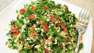 Салат ТАБУЛЕ. Сытный, Вкусный, Низкокалорийный. Salad TABOULE.