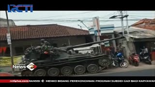 Kecelakaan di Bandung Barat, Tank Tabrak Sepeda Motor dan Gerobak - SIP 11/09