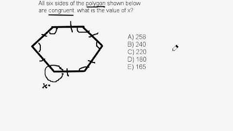 ACT Practice Math Question - Geometry and Polygons