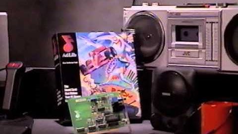 AdLib Sound Card Commercial