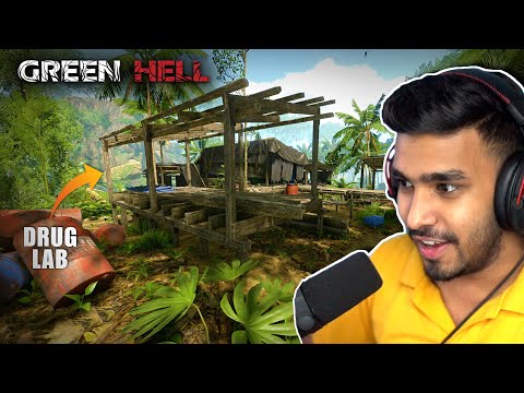 I FOUND AN ILLEGAL DRUG LAB IN JUNGLE | GREEN HELL GAMEPLAY #5