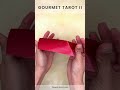 Taste the Magic with Gourmet Tarot II LIMITED RED EDITION - Preview #Shorts