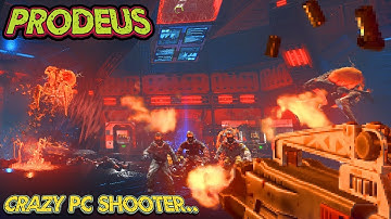 Prodeus Begin Gameplay ( Amazing Indie Shooter ) PC Steam 4K