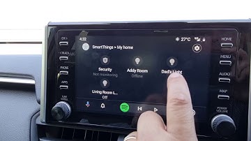 Samsung SmartThings in Android Auto working