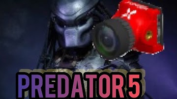 Predator 5 nano - Foxeer low latency Racing drone camera - FPV camera