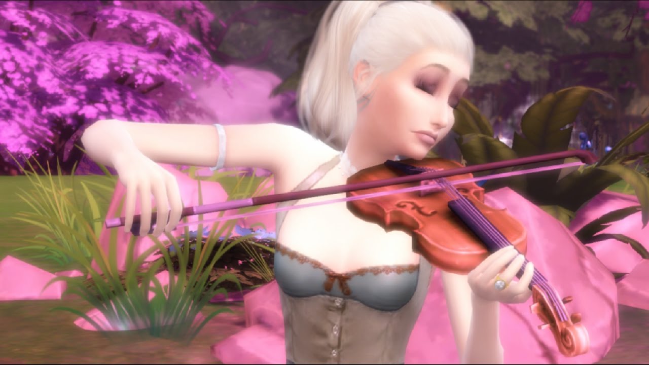 The Sims 4 Fantasy Violin (Lindsey Stirling) YouTube