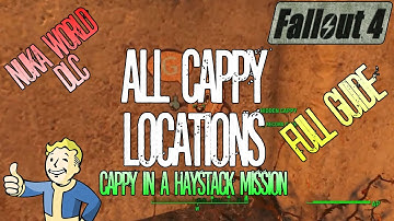 Fallout 4 | All Cappy Locations | Cappy in a Haystack Mission | Nuka World DLC