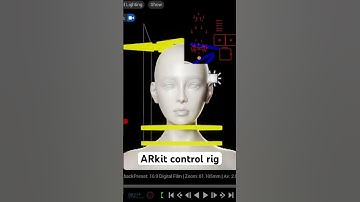 Soon..ue5 ARkit control rig test.#ue5 #unrealengine #arkit
