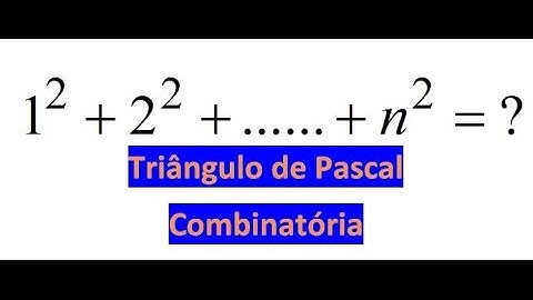 Combinatoria e Triangulo de Pascal