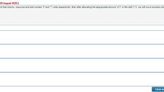 Quiz MTH601 Operations research 2020