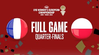 QTR-FINALS: France v Poland | Full Basketball Game