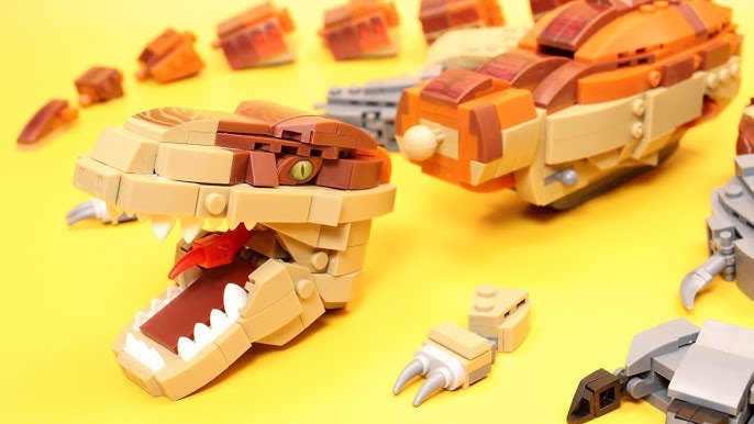 LEGO Jurassic World 76964 Dinosaur Fossils: T.Rex Skull Speed Build #l