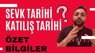 Sevk Tarihi ve Katılış Tarihi Nedir ? ( Askerlik tarihim gelene kadar bir işlem yapacak mıyım ? ) Resimi