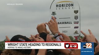 WKEF: Wright State baseball team hoping to make history in NCAA Regionals