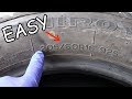 How to read a Tire Size (EASY!)