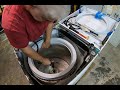Replacing the tub bearings and seal on a Whirlpool Cabrio washing machine