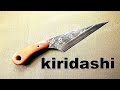 Японский нож своими руками  Киридаши из мехпилы.